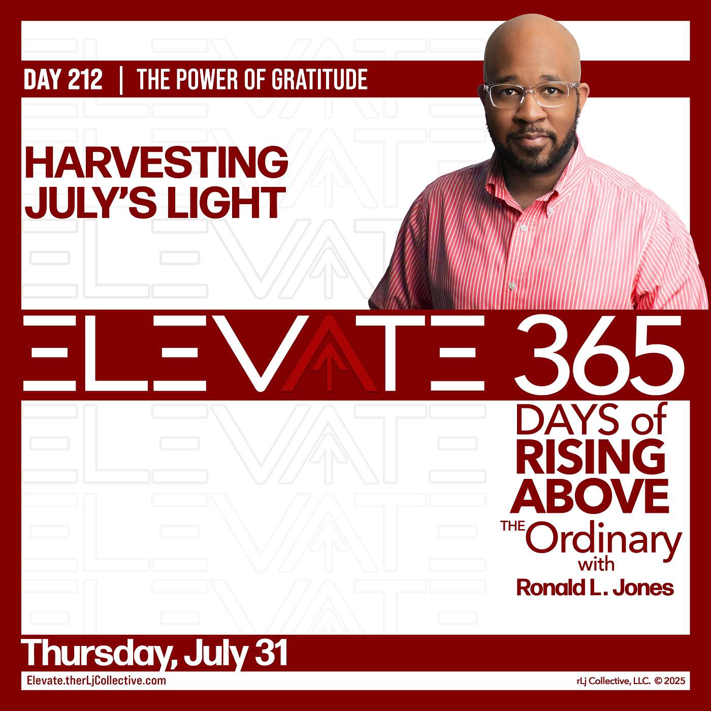 Day 212: Harvesting July's Light