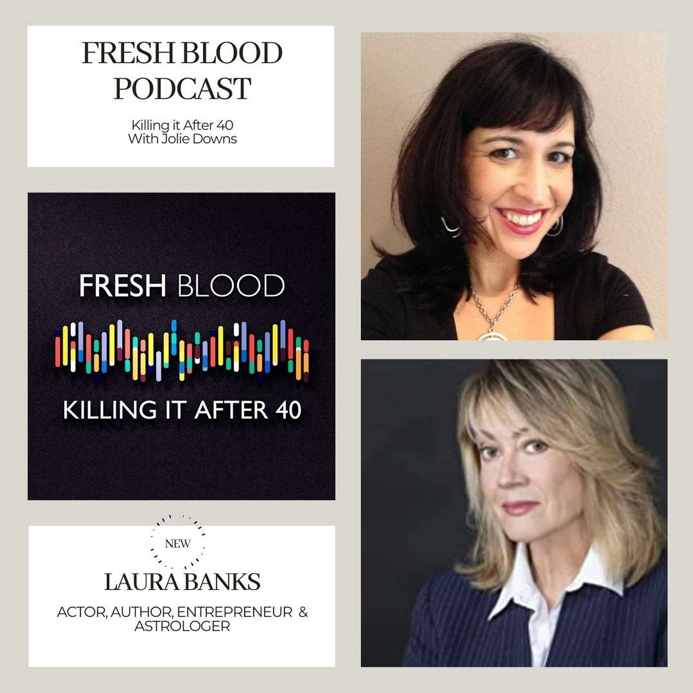 072 - Laura Banks lives her authentic life through Acting, Comedy, Writing and Astrology