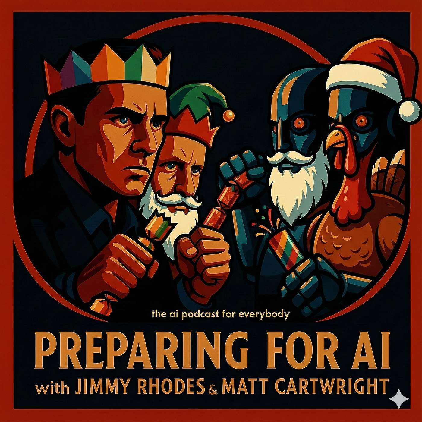 THE CHRISTMAS ROAST: An antagonistic AI roasts Jimmy and Matt live on air