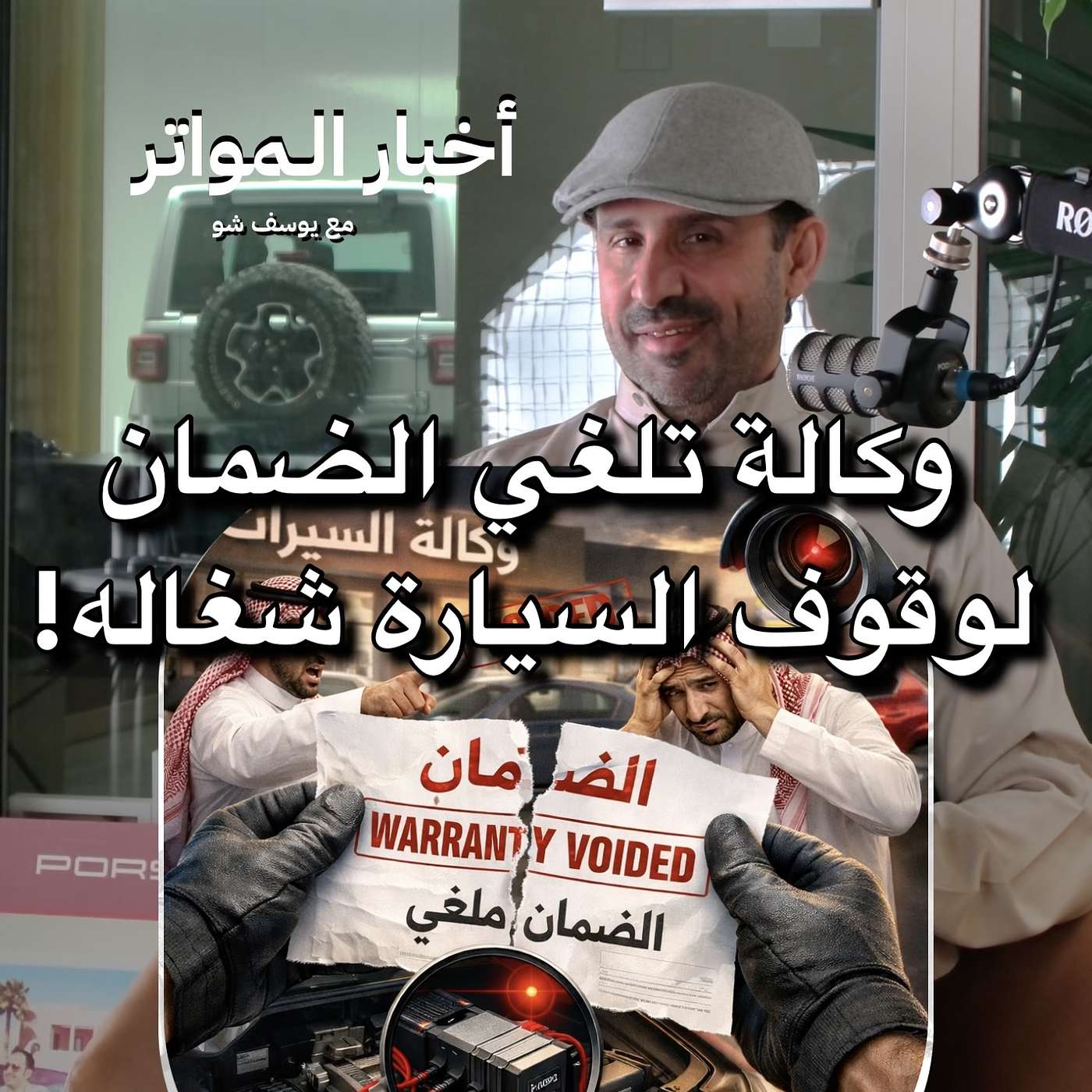 وكالة تلغي الضمان لوقوف السيارة شغاله!