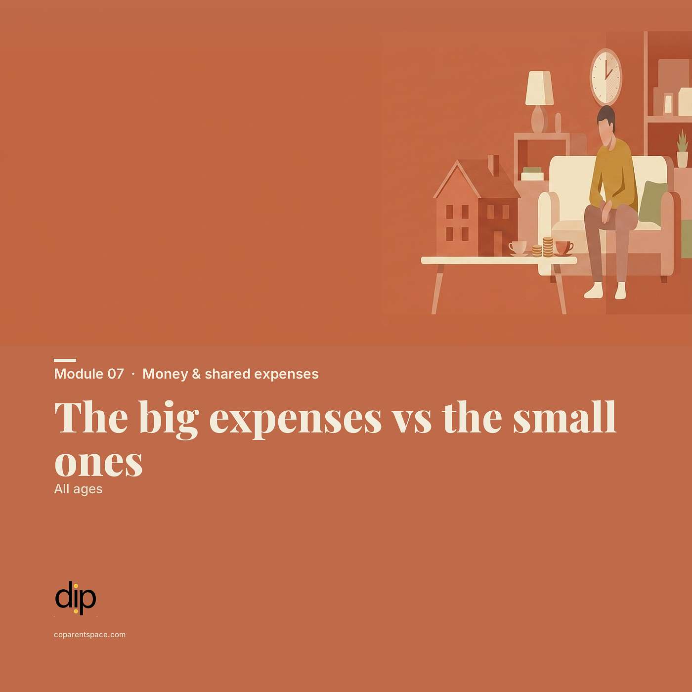 The big expenses in divorce vs the small ones (All ages) | CoParentSpace episode artwork