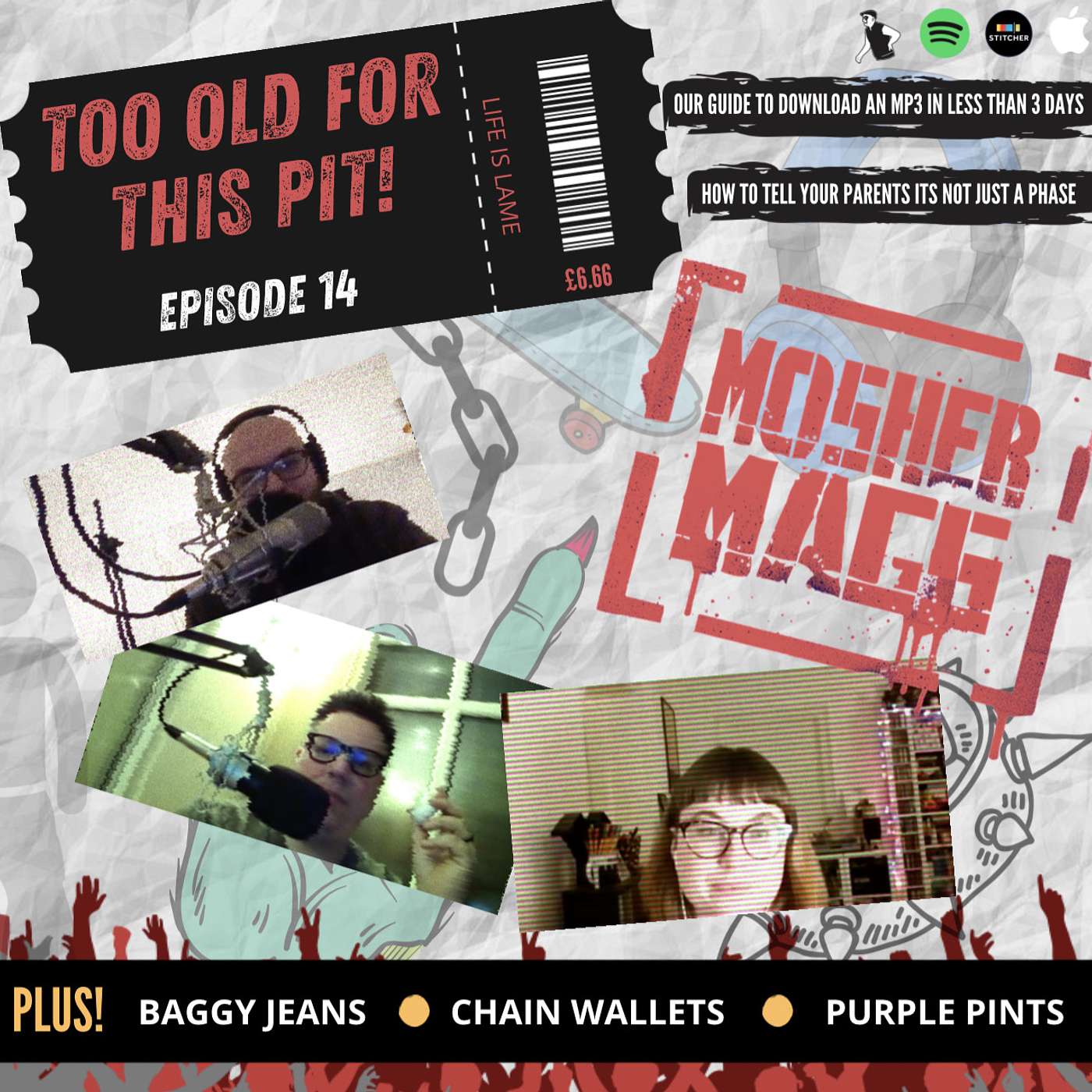 Episode 14 - Mosher Mags (Instagram legend!)