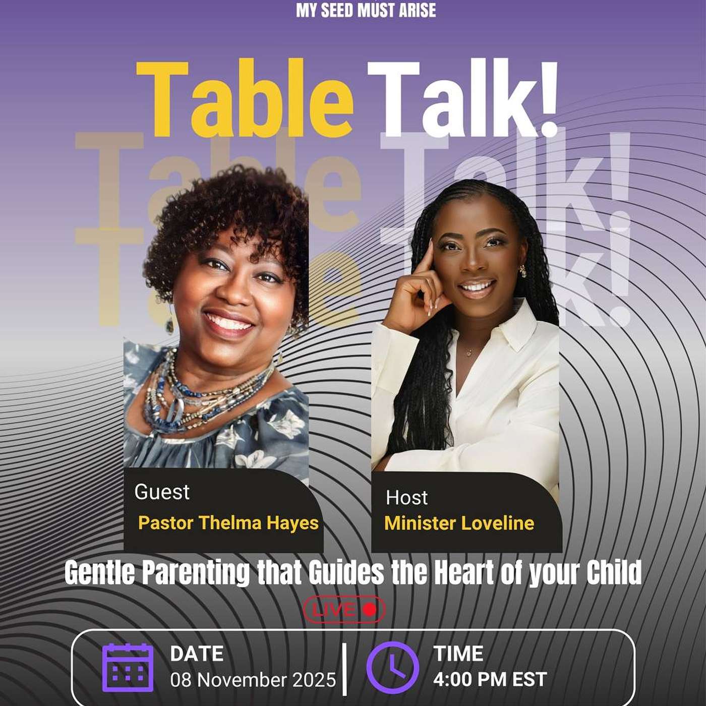 TABLE TALK / CONVERSATION AUTOUR DE LA TABLE. episode artwork