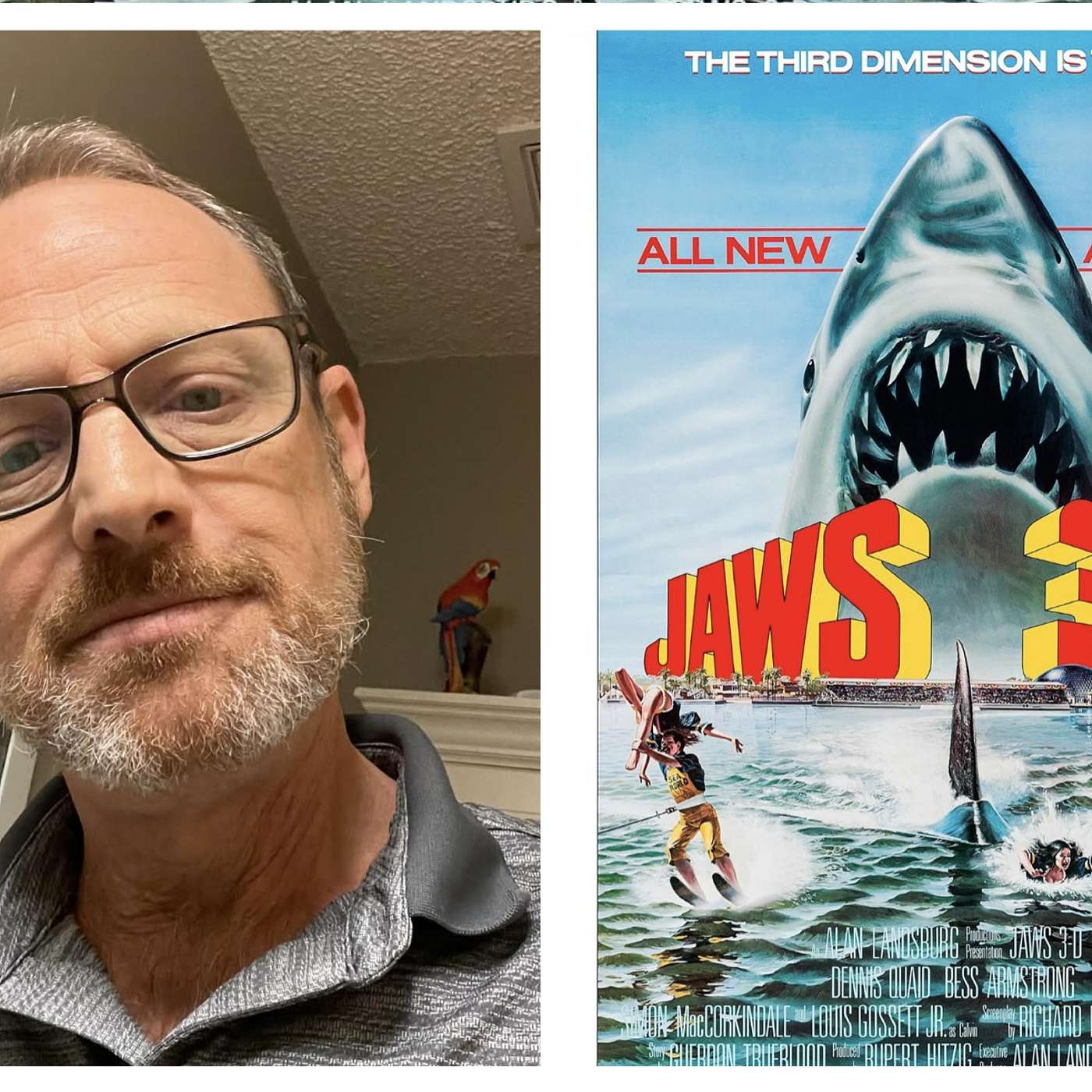 Episode 143: JAWS 3-D episode artwork