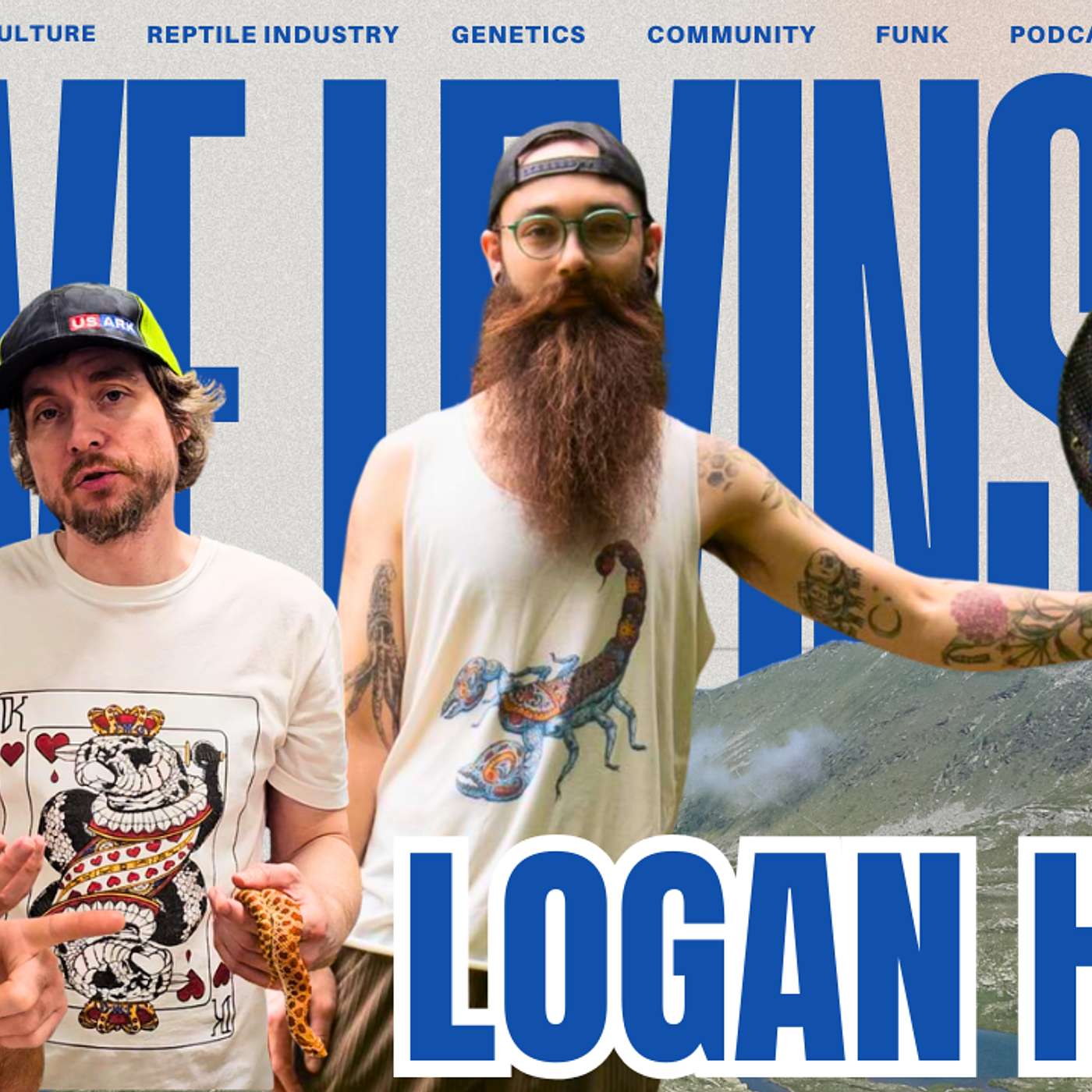 Getting Down To Herp Business With Logan Hope | Live