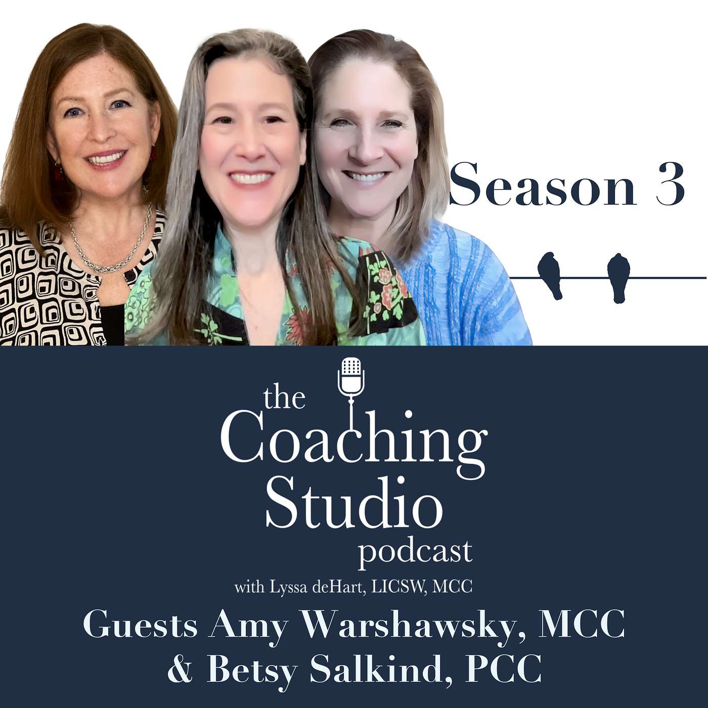 the Coaching Studio with Guests Amy Warshawsky, MCC and Betsy Salkind, PCC