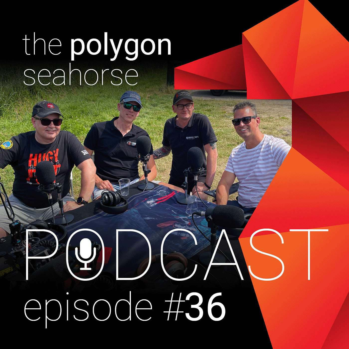 the polygon seahorse podcast, dé podcast over duiken