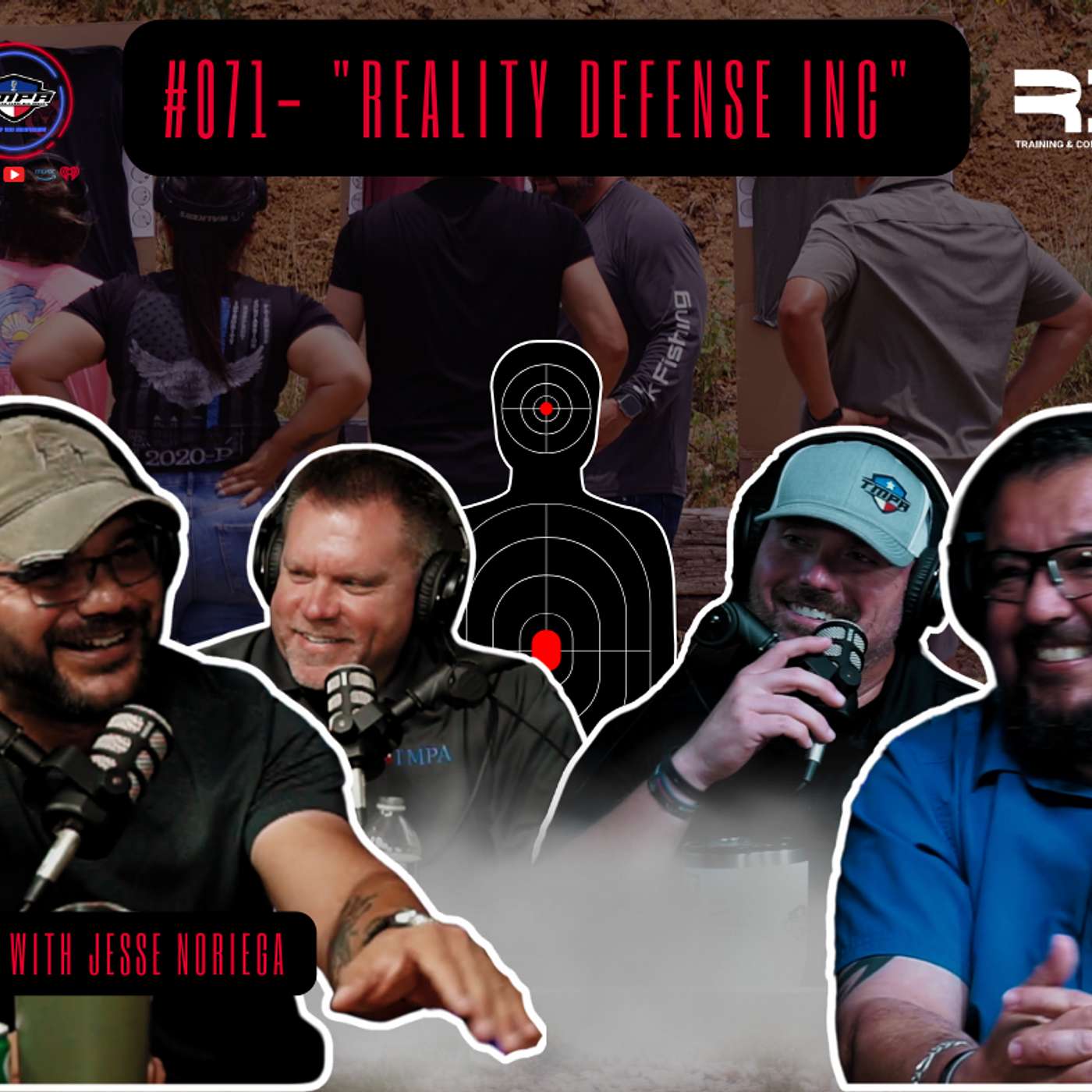 #071- "From the Corps to Cops" with Jesse Noriega episode artwork
