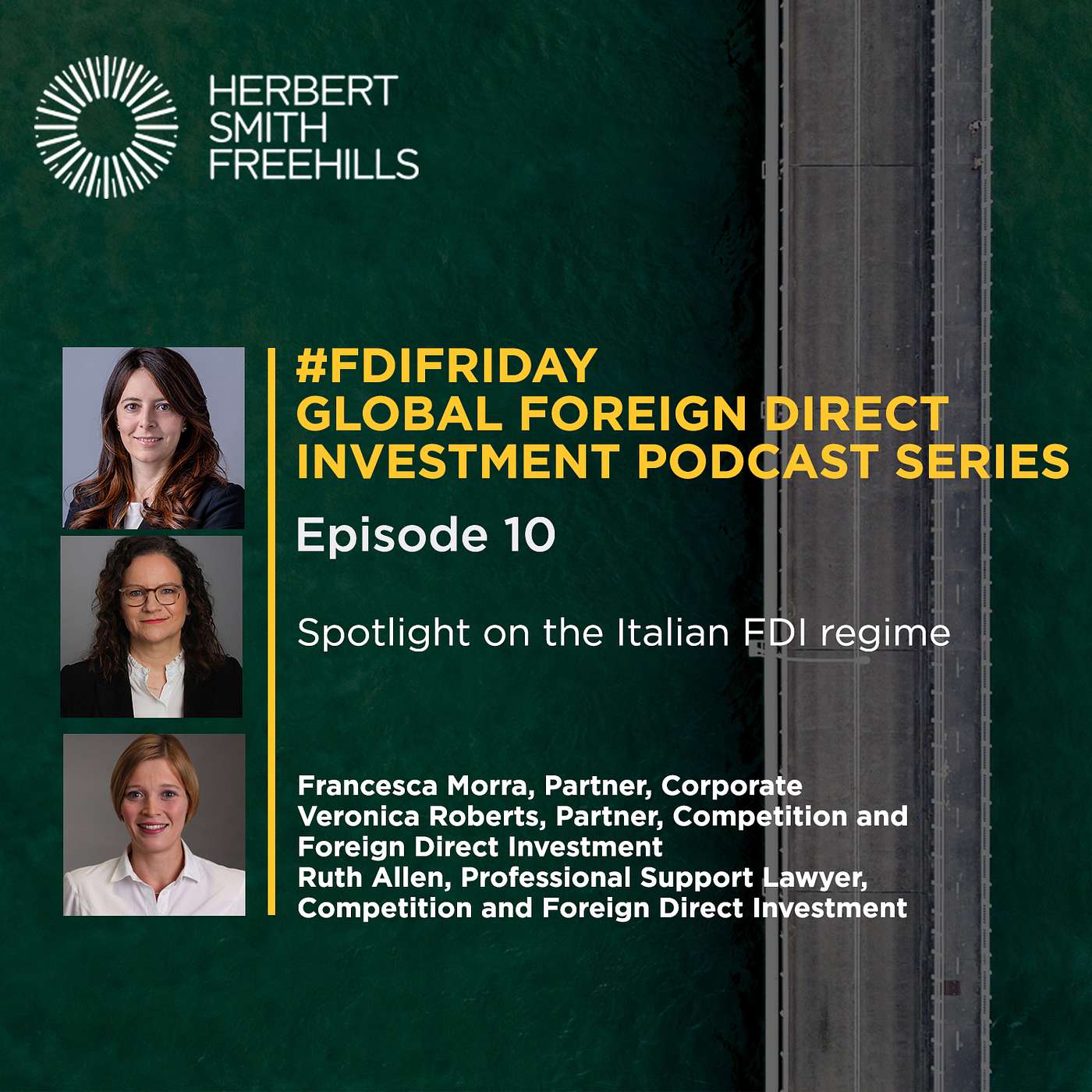 #FDIFriday EP10: Spotlight on the Italian FDI regime episode artwork