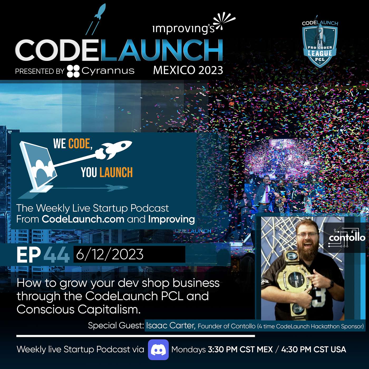 We Code, You Launch: The Startup Community Podcast From CodeLaunch & Improving