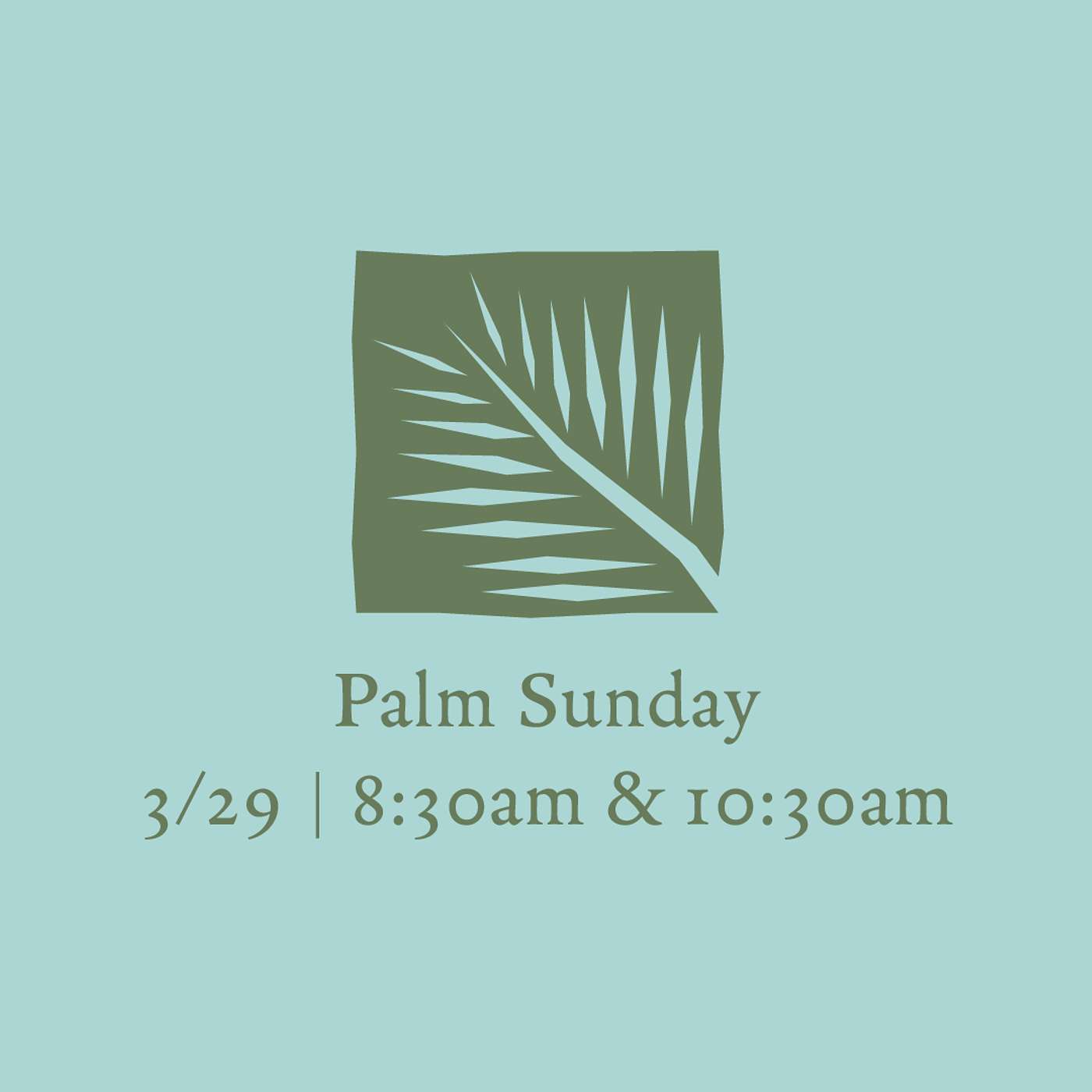 Behold Your King: Palm Sunday