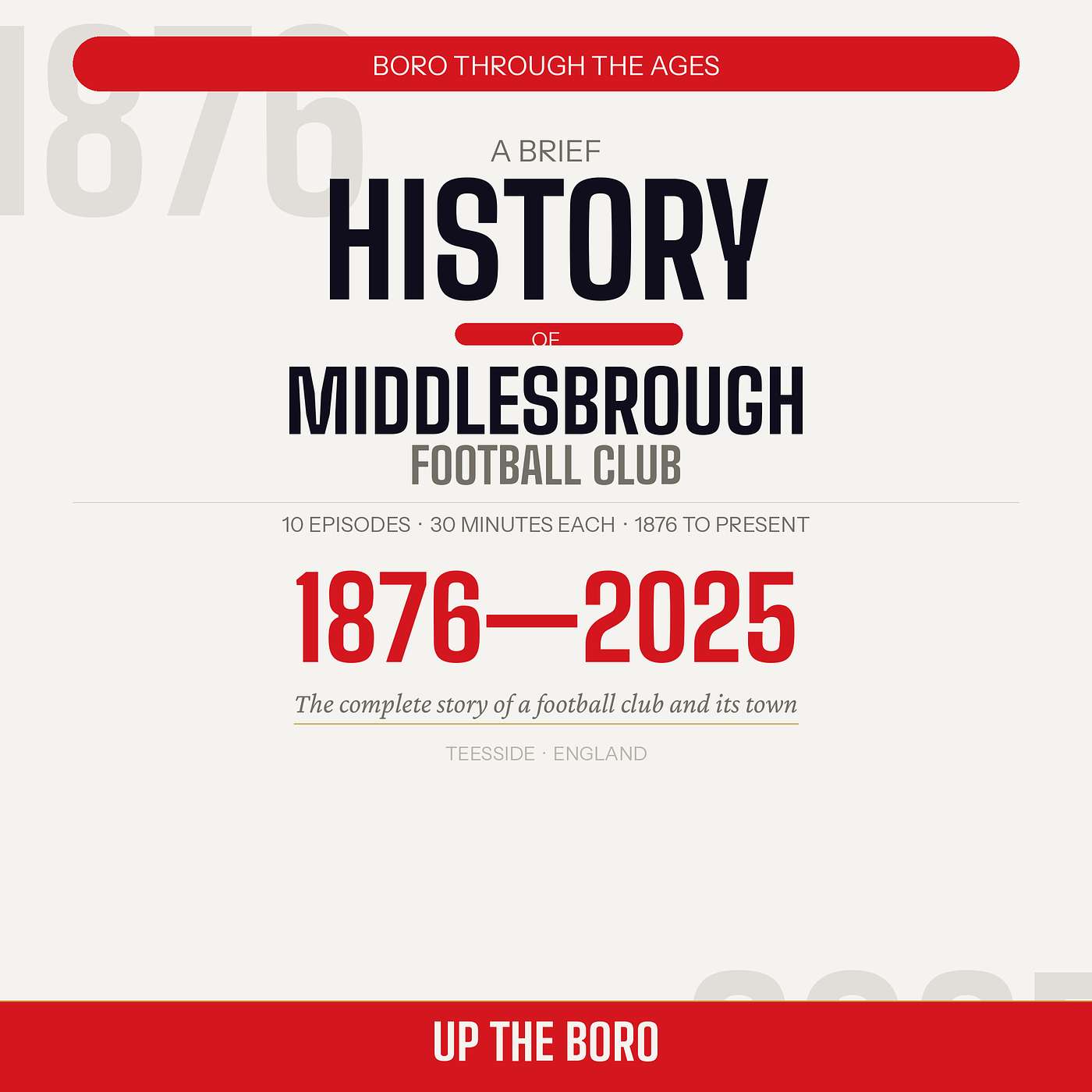 Boro Through The Ages - A Brief History of Middlesborough F.C.