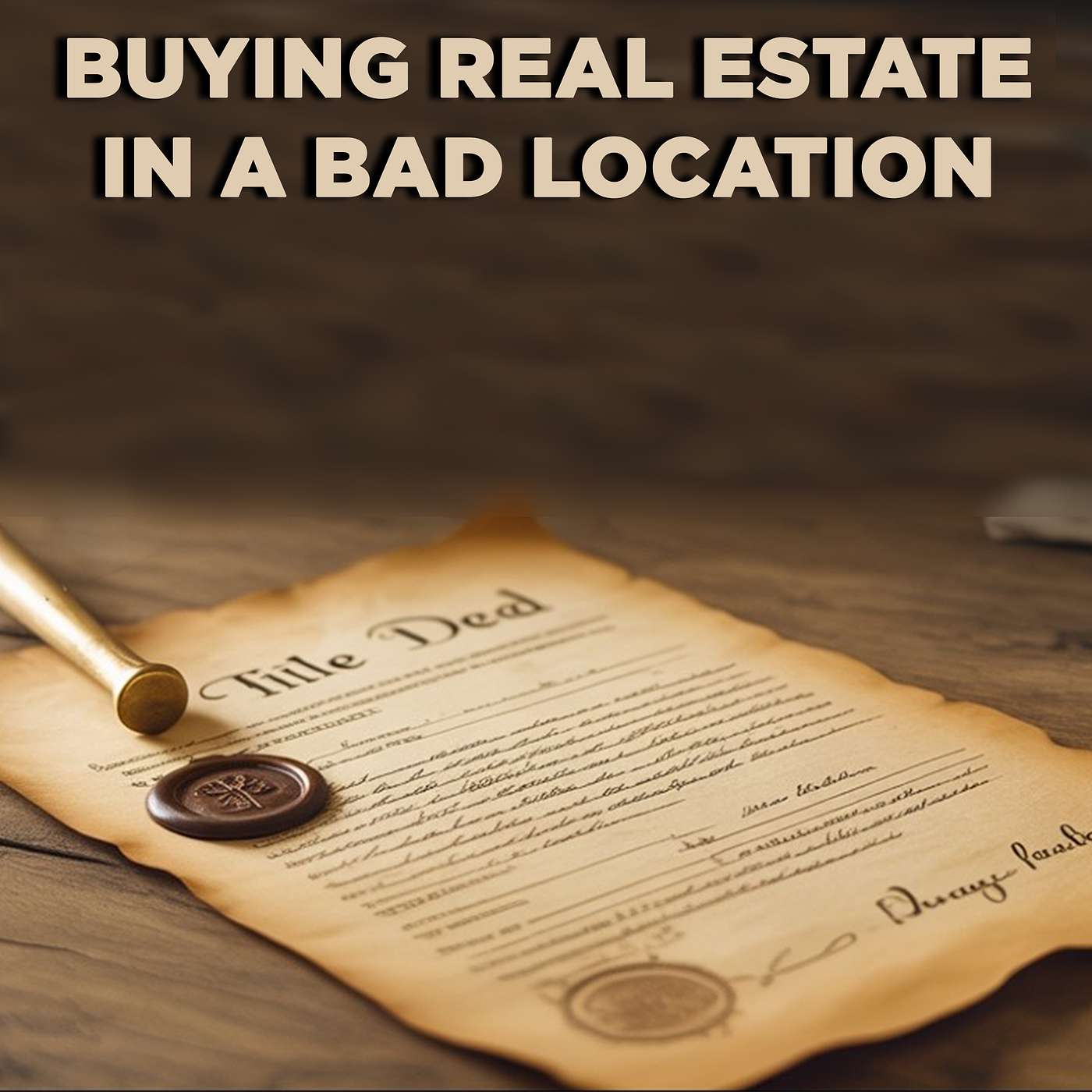 Buying Real Estate In A Bad Location - Sunday PM 04/05/2026 - Pastor Bob Gray II episode artwork