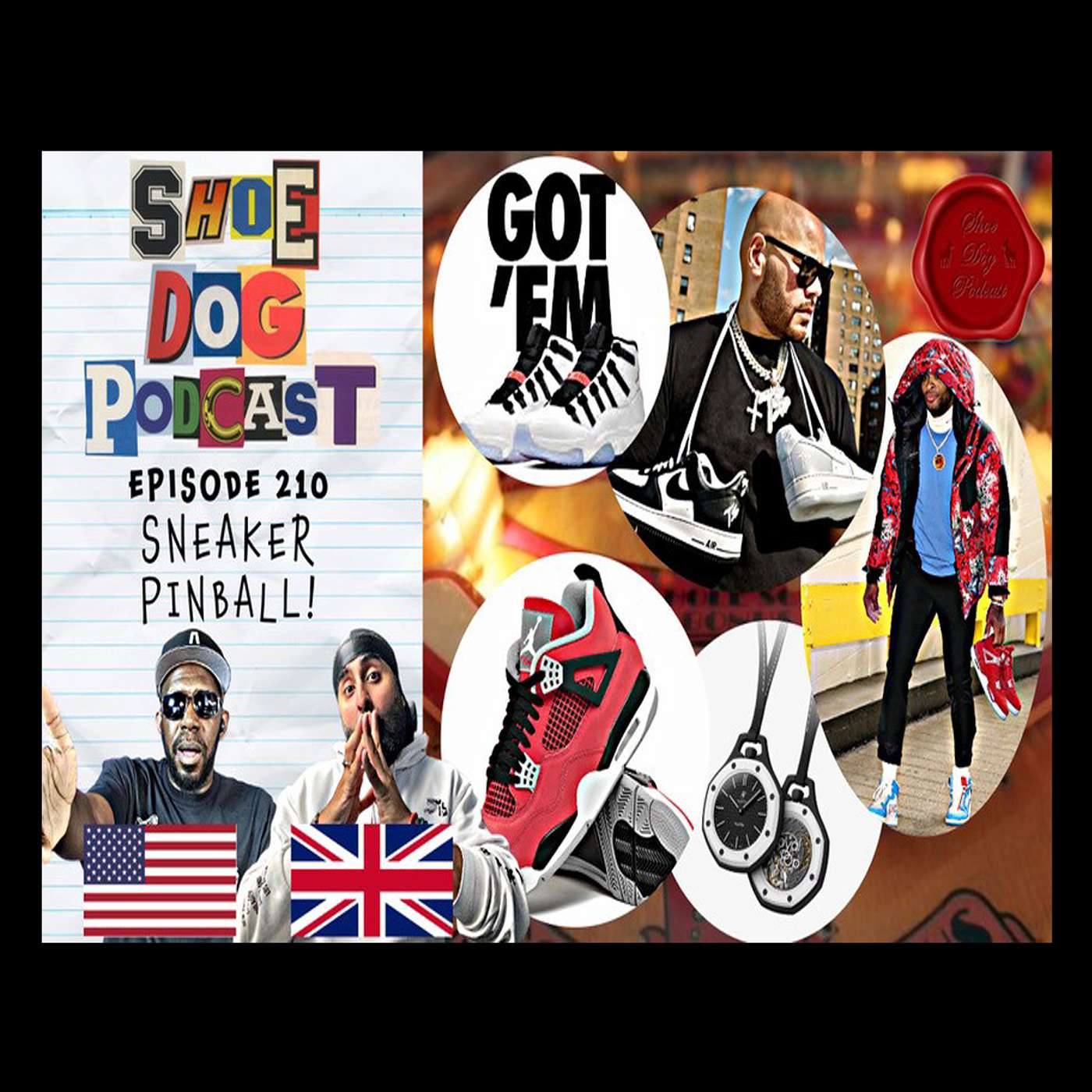 SHOE DOG PODCAST - EPISODE 210 - SNEAKER PINBALL! episode artwork