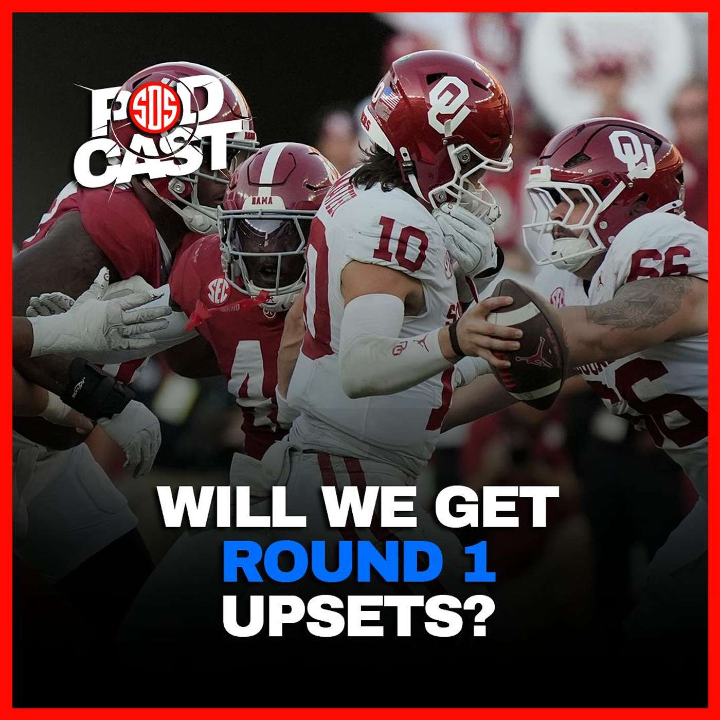 Playoff?!? Round 1 preview! Dari Nowkhah talks Bama-OU, Jaydn Ott mess & CFP