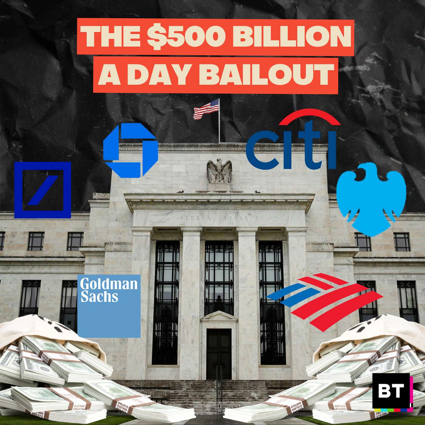The $500 Billion A Day Bailout episode artwork