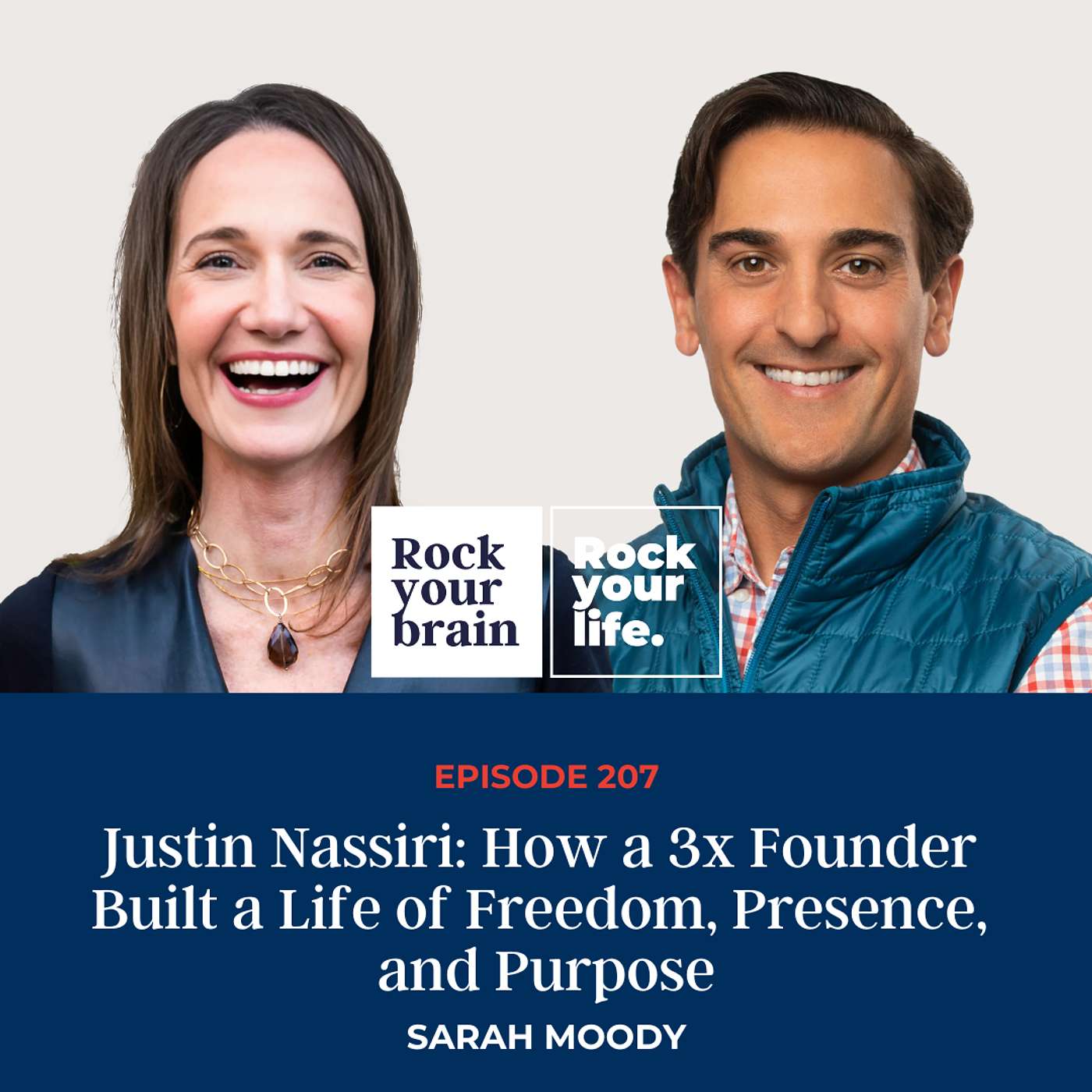 Ep 207: Justin Nassiri: How a 3x Founder Built a Life of Freedom, Presence, and Purpose episode artwork