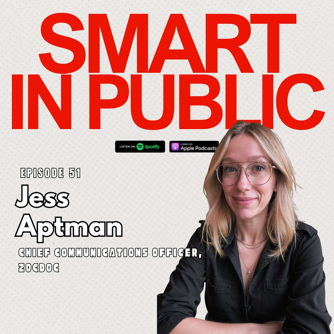 Why Checking Your Own Boxes Beats Chasing Titles with Jess Aptman, Chief Communications Officer, Zocdoc Why Checking Your Own Boxes Beats Chasing Titles with Jess Aptman, Chief Communications Officer, Zocdoc
