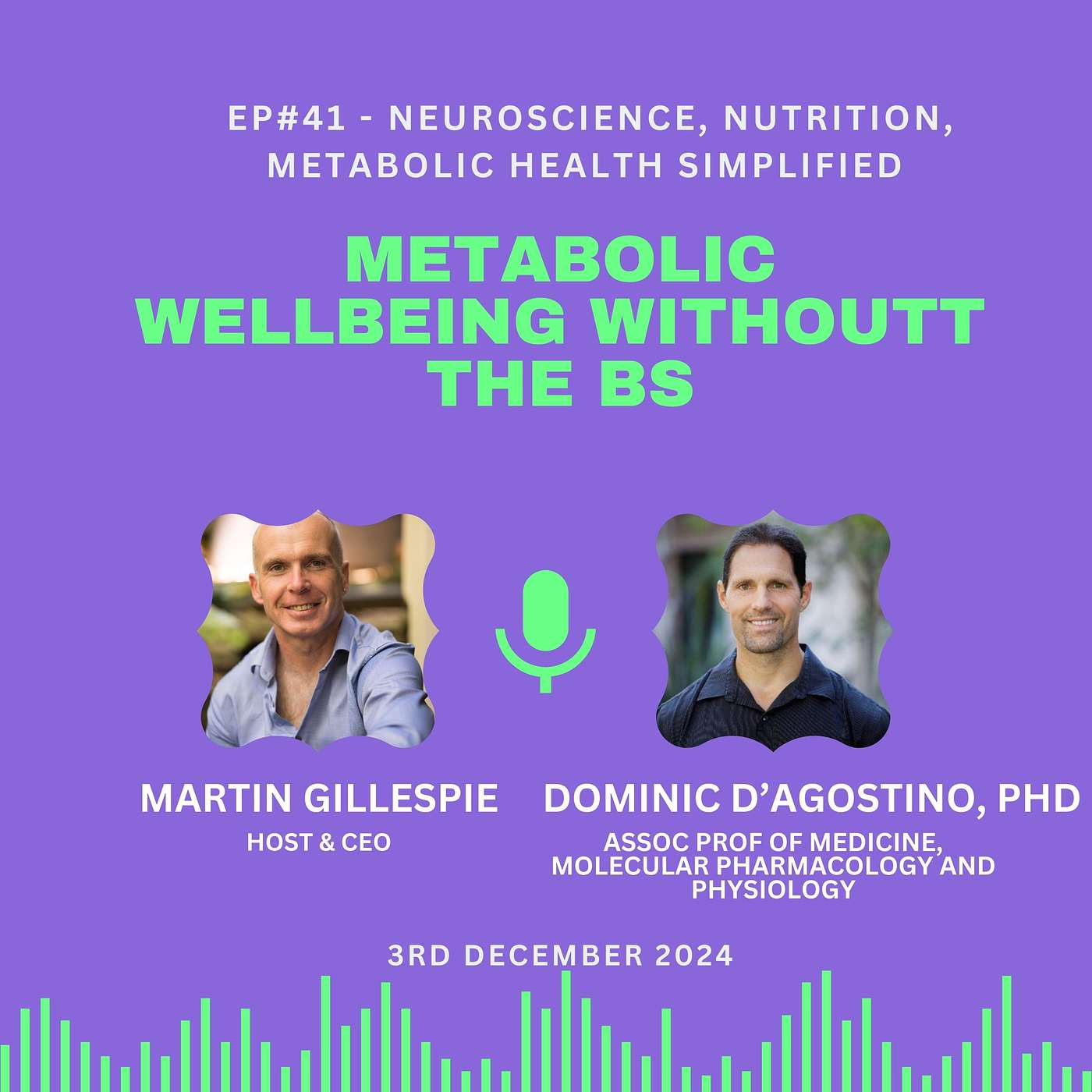 Metabolic Wellbeing without the BS