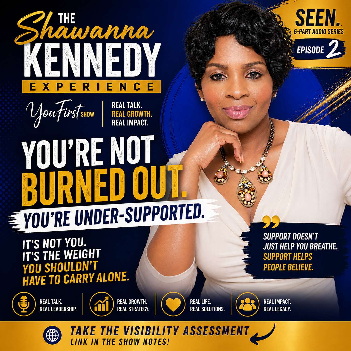 You’re Not Burned Out—You’re Under-Supported: Visibility Systems for CEOs, Founders & Nonprofit Leaders