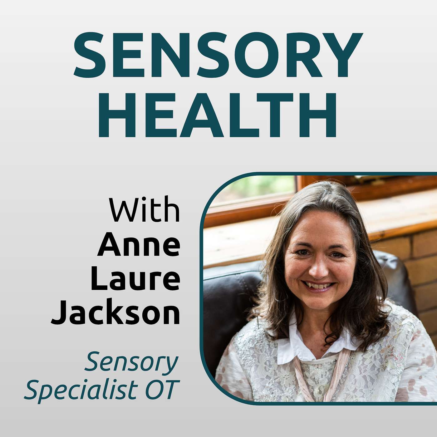 Andy B and Anne chat about 'Sensory Healthy Virtual Working' episode artwork
