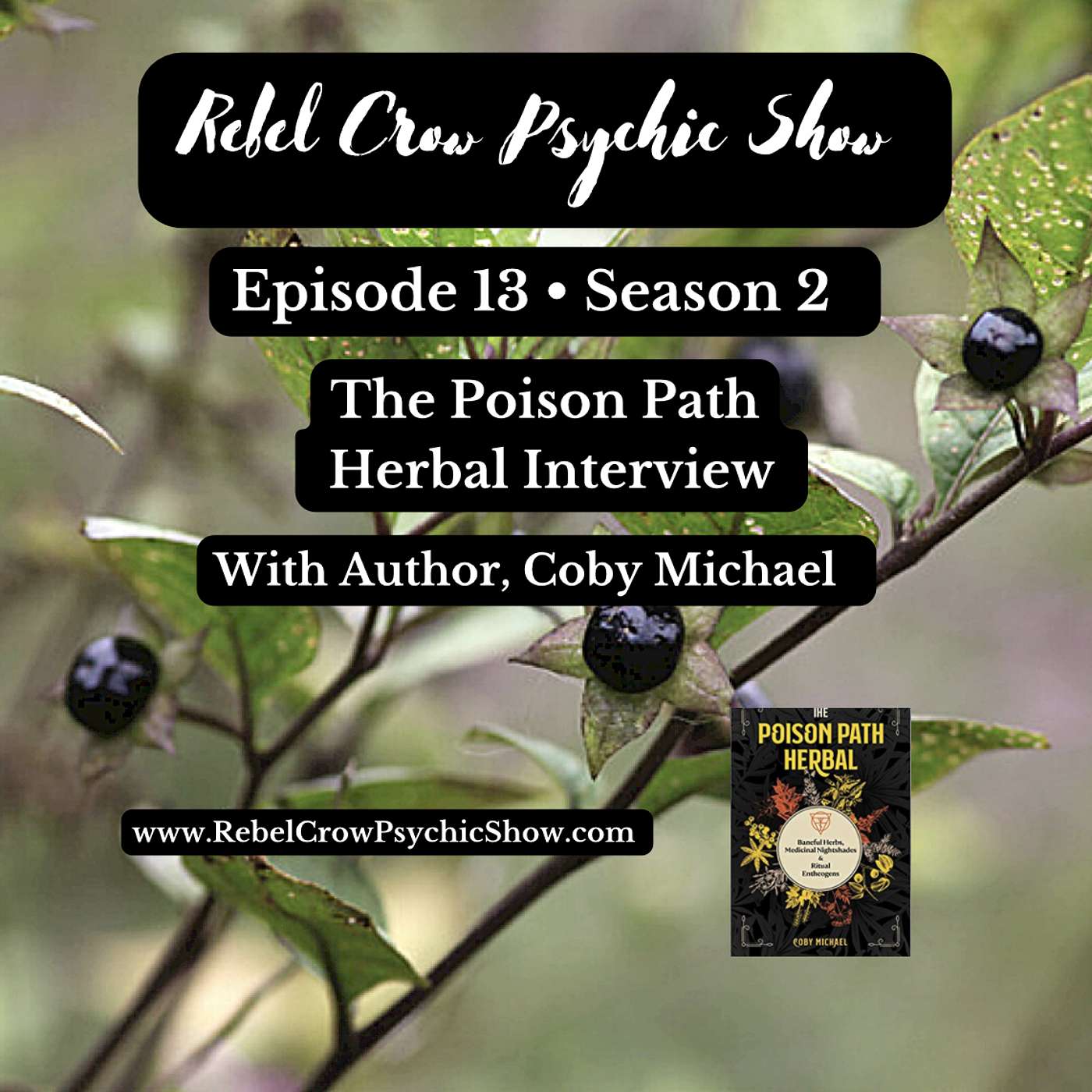 The Poison Path Herbal Interview With Coby Michael, Baneful Magic, Mythology, Entheogenic Plants - E13 S2