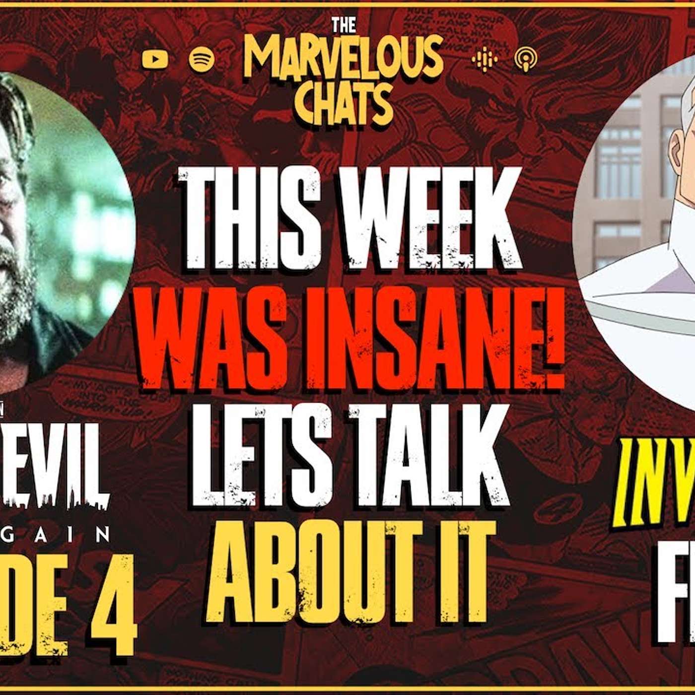 Daredevil Born Again Episode 4 Review & Invincible Finale | Marvelous Chats EP #160