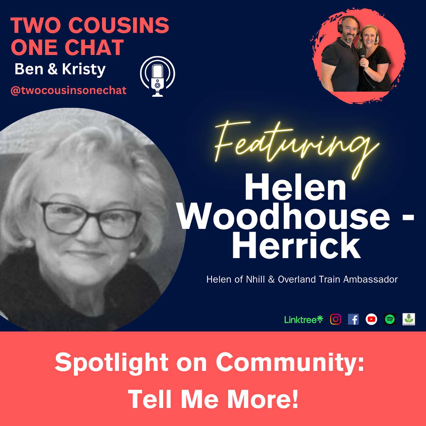 41. Spotlight on Community: Tell Me More featuring Helen Woodhouse-Herrick