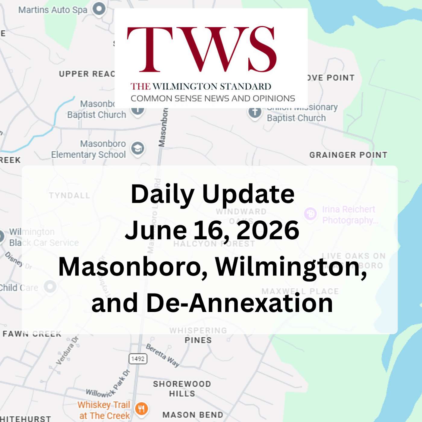 Masonboro, Wilmington, and De‑Annexation: Fighting Back Against Tax‑and‑Spend Democrats - June 16, 2026 episode artwork
