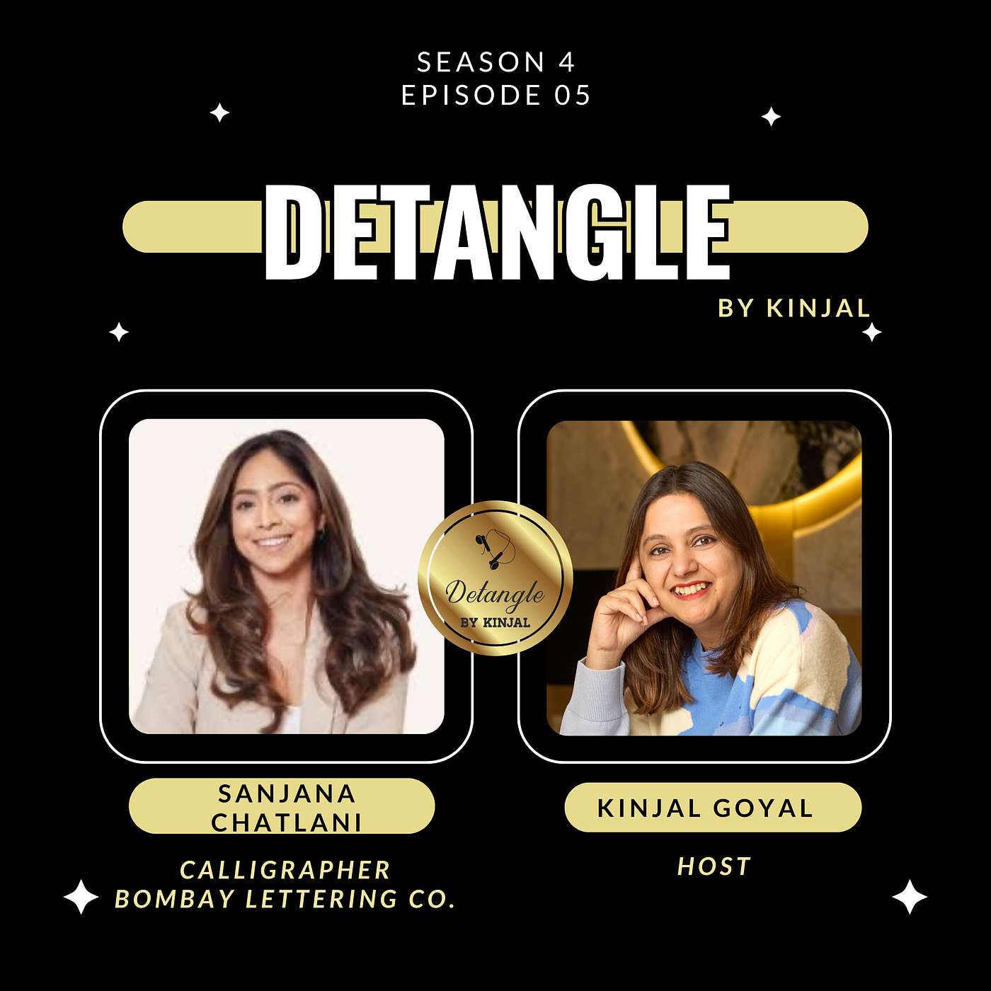 Detangle with Sanjana Chatlani-The Bombay Lettering Co. Detangle with Sanjana Chatlani-The Bombay Lettering Co.