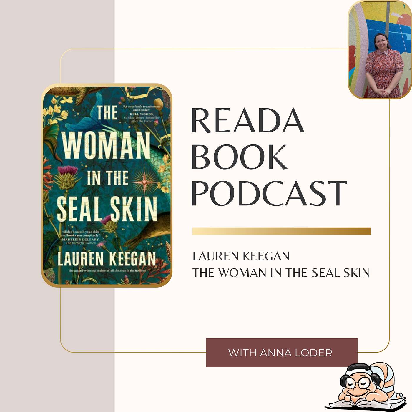 ReadA Book Podcast- Lauren Keegan The Woman in the Seal Skin episode artwork