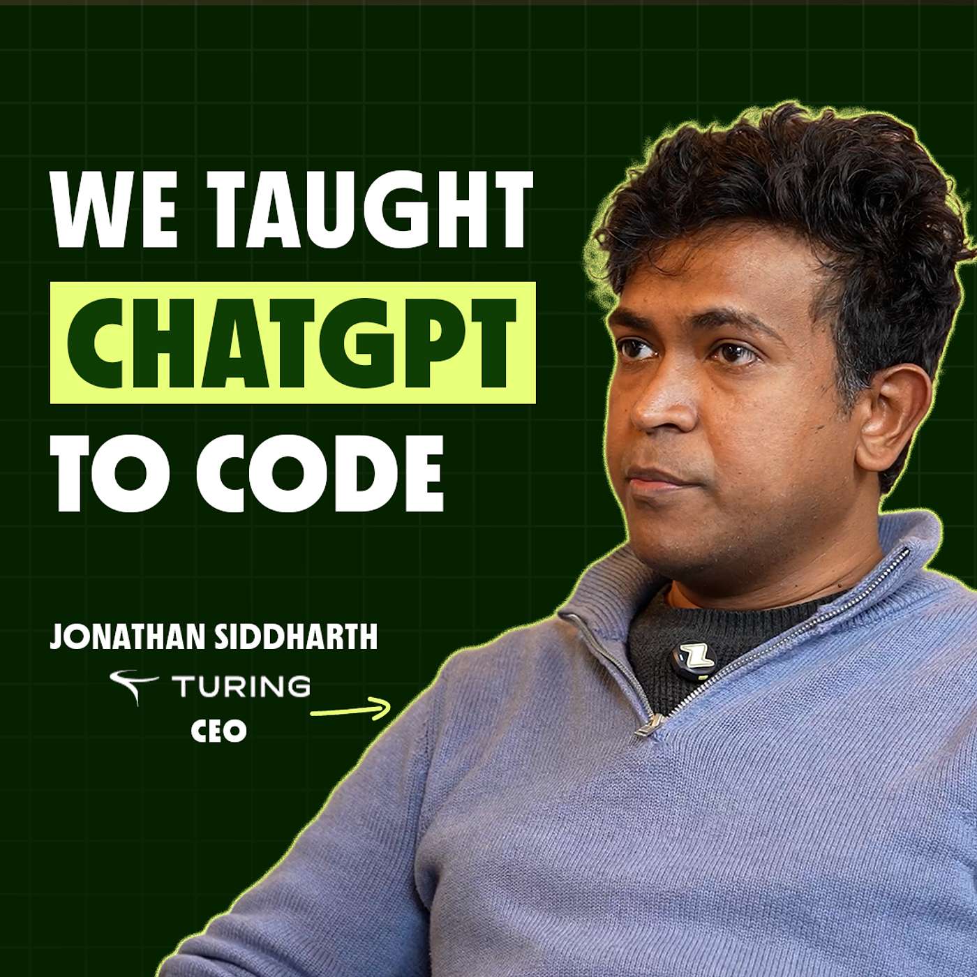 Why Coding is the Fastest Path to AGI | Turing CEO Jonathan Siddharth episode artwork