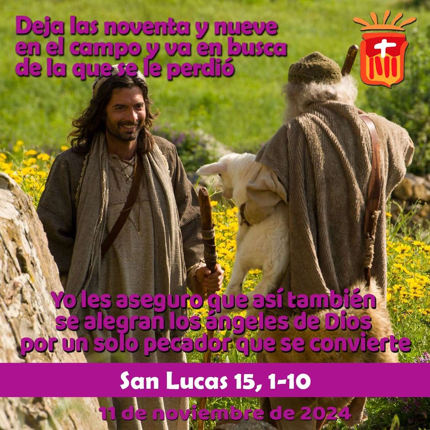 2024-11-07 San Lucas 15, 1-10: Jueves XXXI Ordinario
