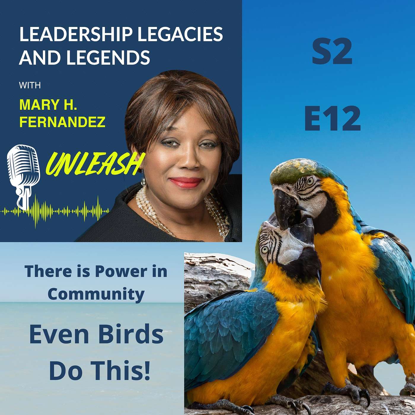 Leadership Legacies & Legends Unleash Podcast with Mary H Fernandez