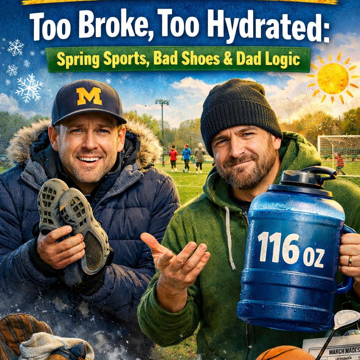 Too Broke, Too Hydrated: Spring Sports, Bad Shoes & Dad Logic episode artwork