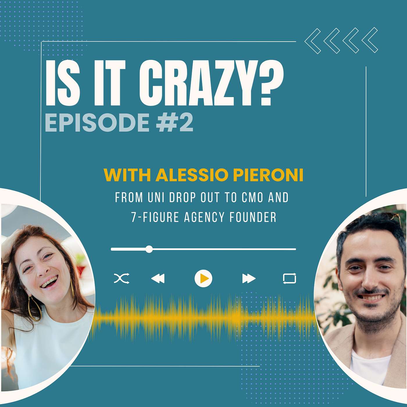 From Dropping Out of Uni, to CMO and 7-figure Founder, with Alessio Pieroni episode artwork