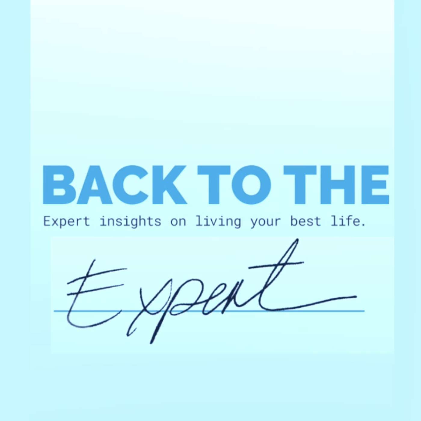 Back to the Expert