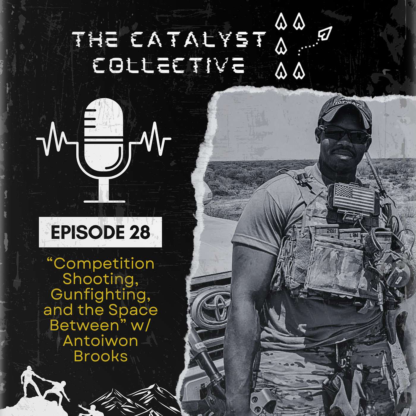 Episode 28: “Competition Shooting, Gunfighting, and the Space Between” w/ Antoiwon Brooks episode artwork