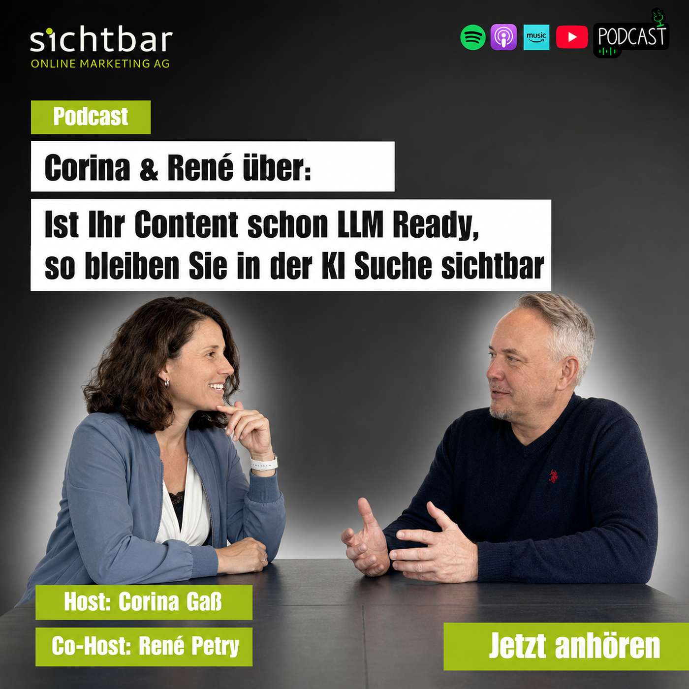 🎙️ Ist Ihr Content schon LLM Ready, so bleiben Sie in der KI Suche sichtbar episode artwork