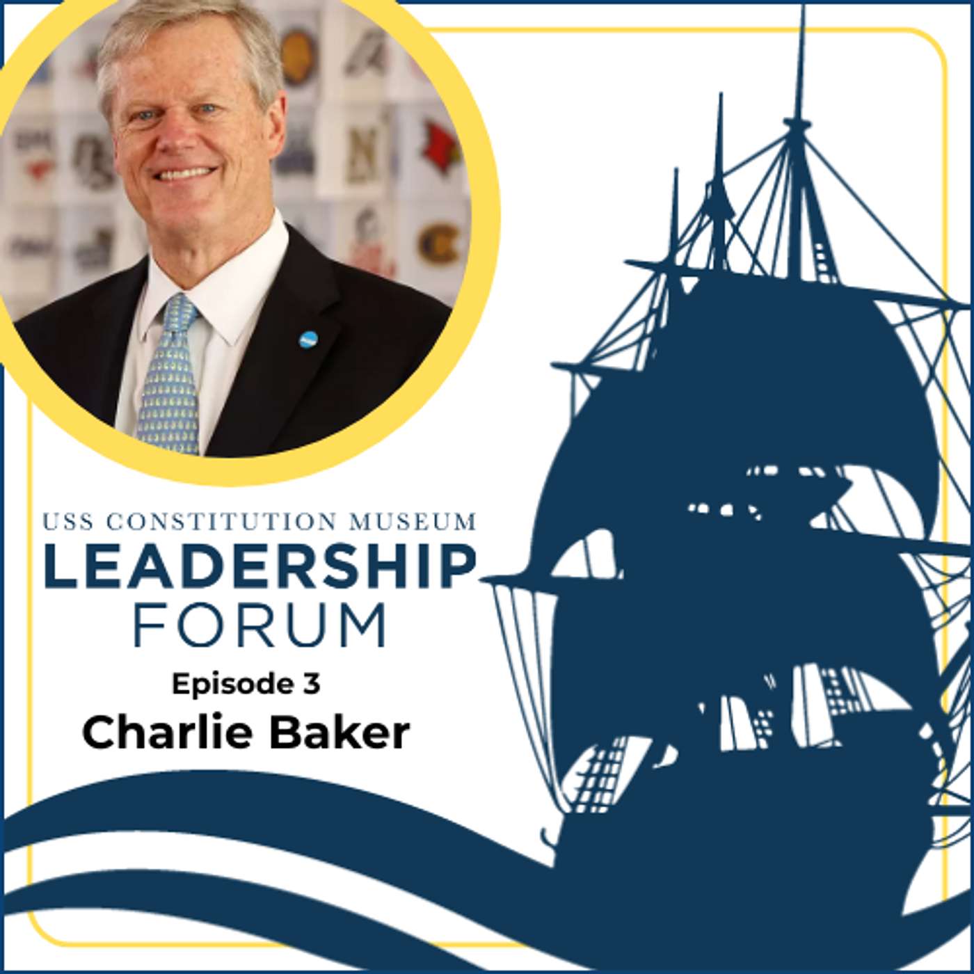 NCAA President & Former Governor of Massachusetts Charlie Baker episode artwork