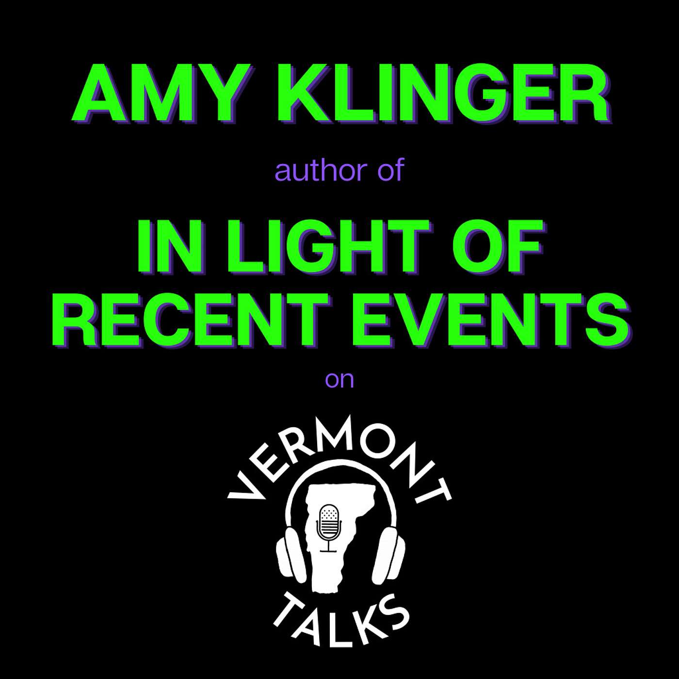 Amy Klinger: 'In Light of Recent Events'