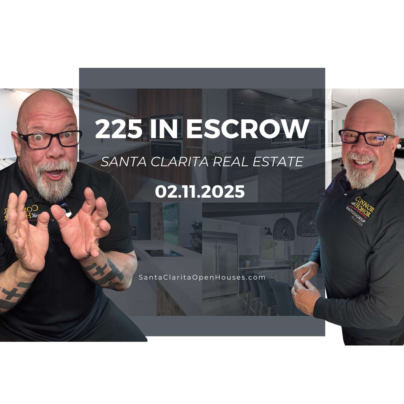 225 Santa Clarita residential listings in escrow as of today, February 11, 2025 via Santa Clarita Open Houses