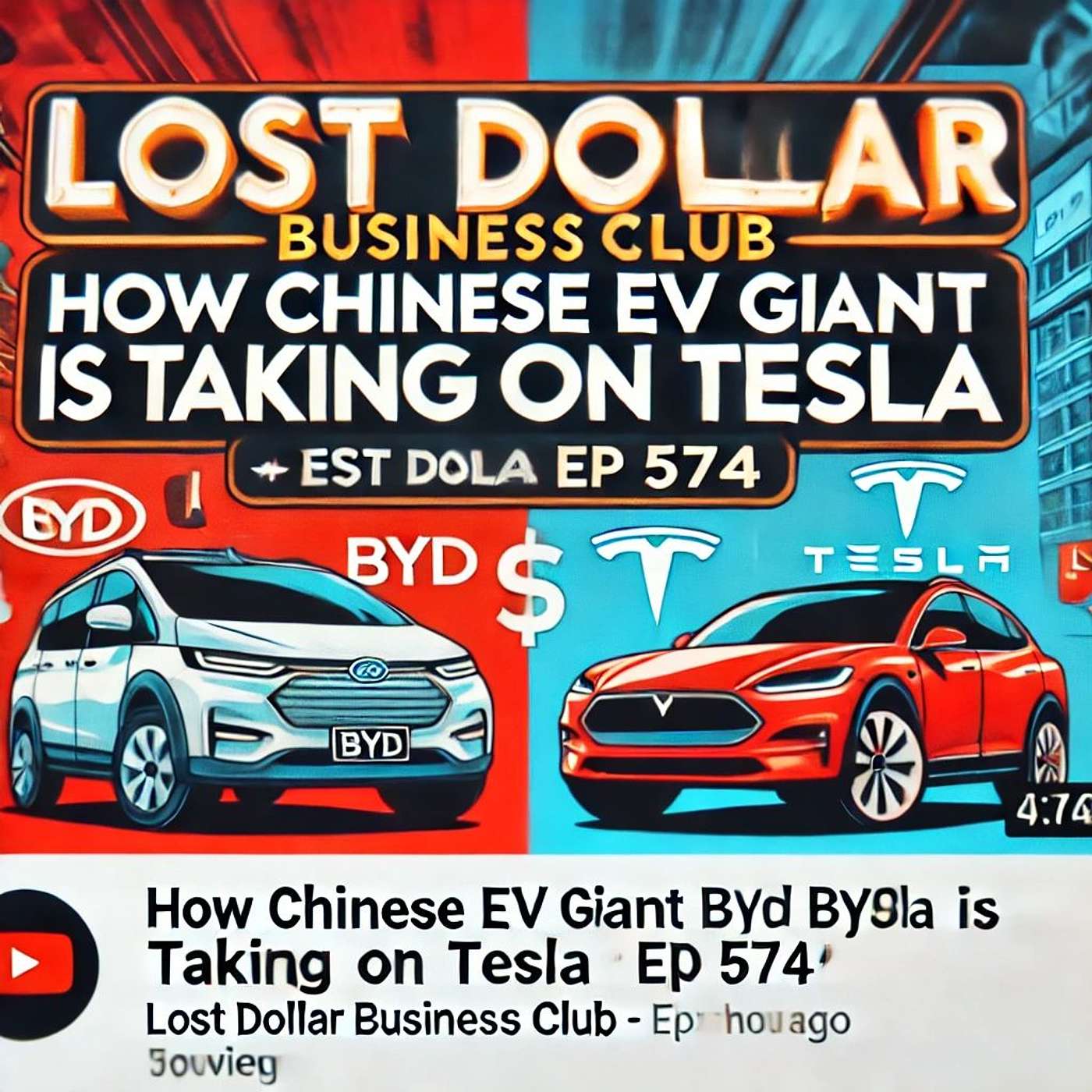 How Chinese EV Giant BYD Is Taking On Tesla |Lost Dollar Business Club Ep 574