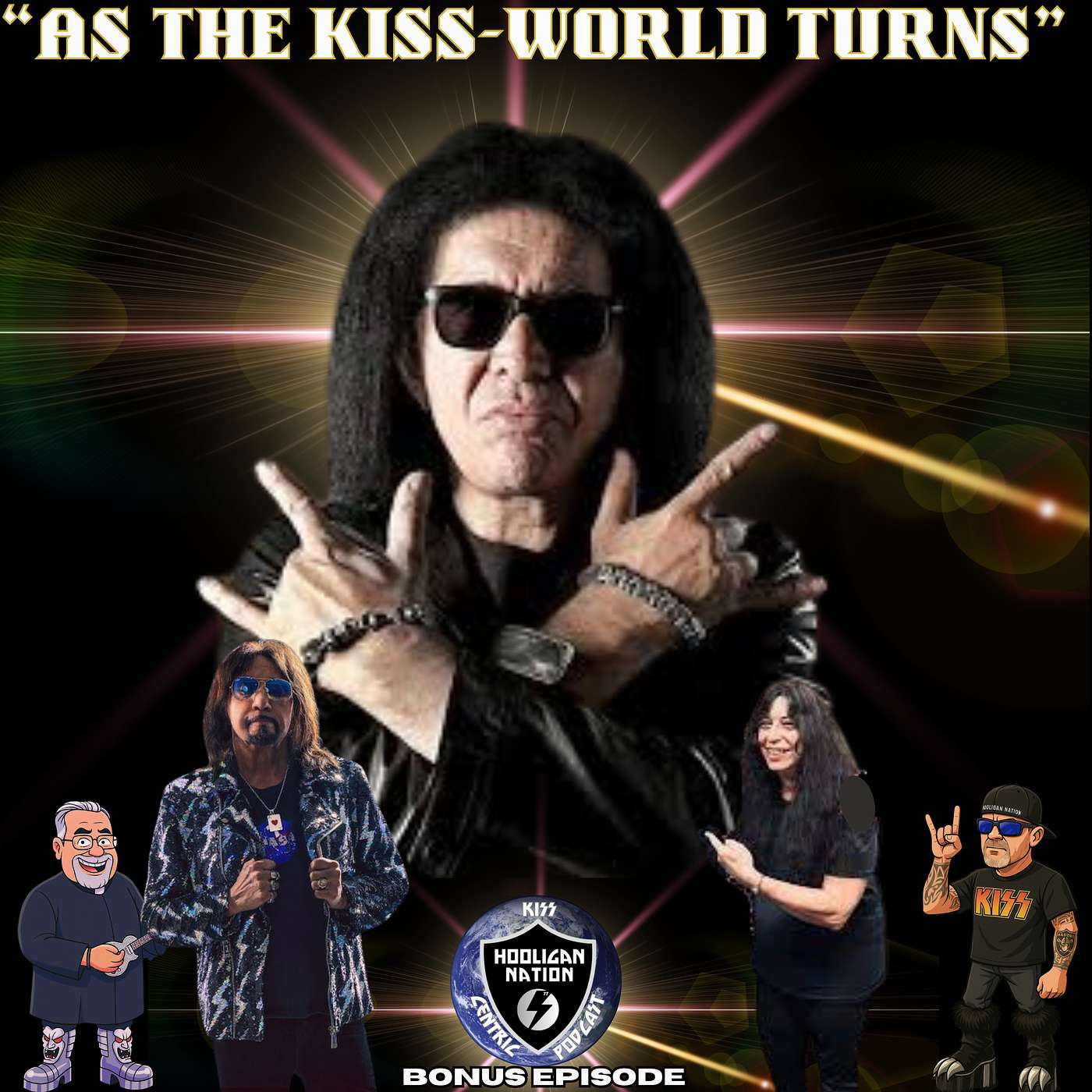 “As the KISS-World Turns”:Ace Frehley Health Scare, Gene vs Roger, and the Vinnie Vincent Vanish Act