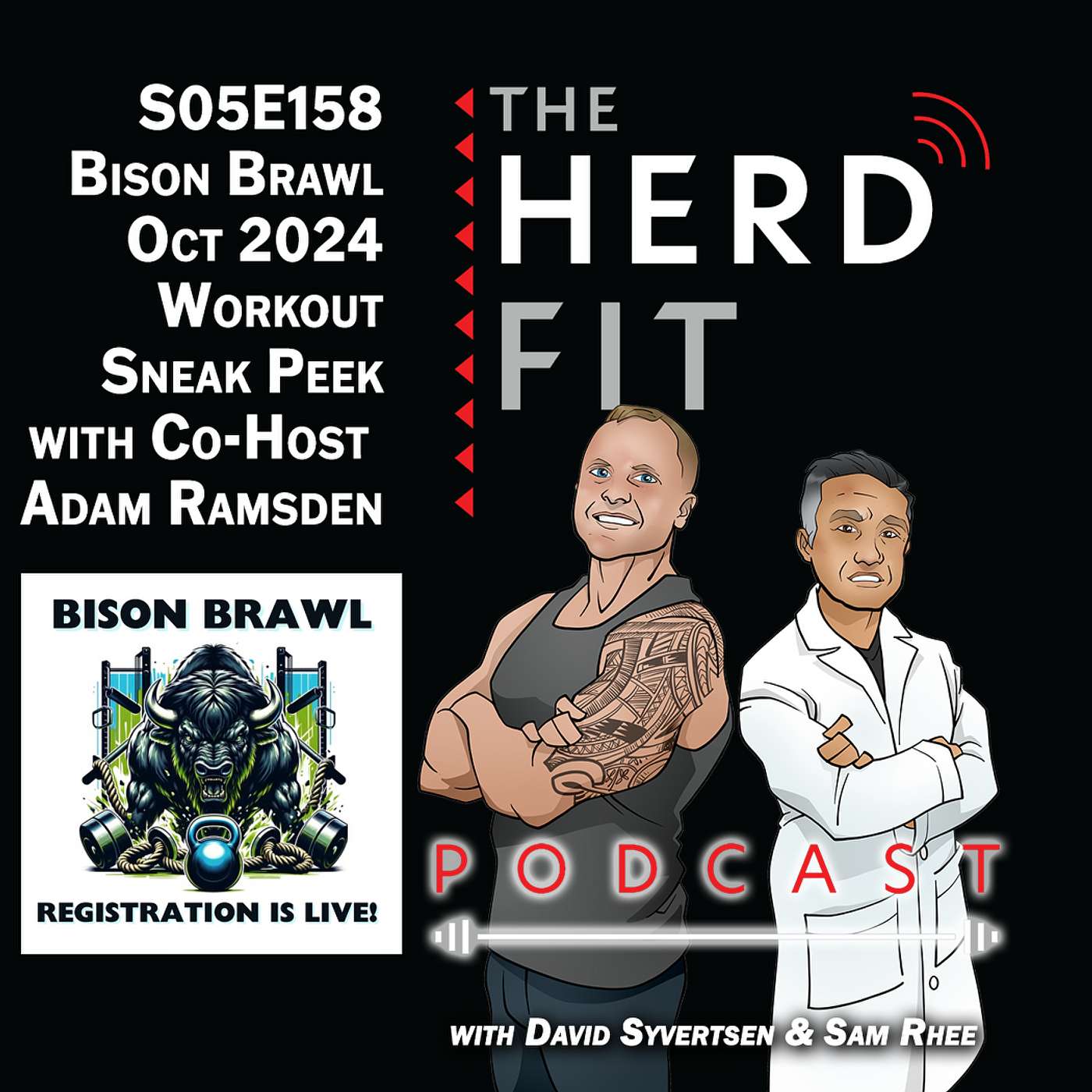 S05E158 - Unpacking the Events of Bison Brawl Oct 2024 with Director Adam Ramsden episode artwork
