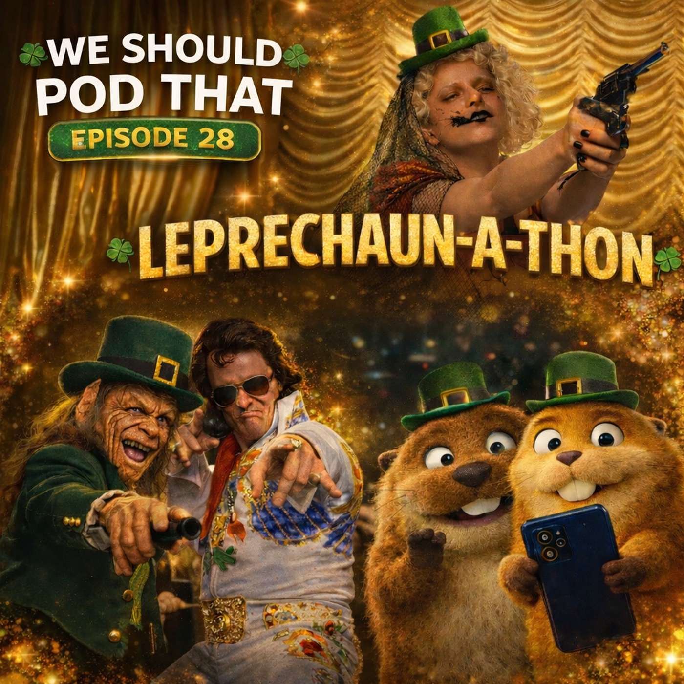 LEPRECHAUN-A-THON Week 2! Leprechaun 3 & 4: In Space, The Bride! & Hoppers Reviews + Monarch: Legacy of Monsters Recap | WSPT Ep 28 - Mar 13, 2026