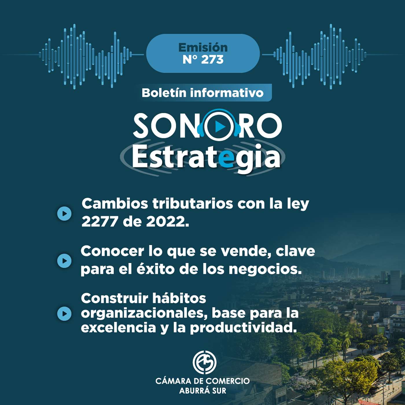Boletín Sonoro Estrategia N°273 – Abril 18 de 2024 episode artwork