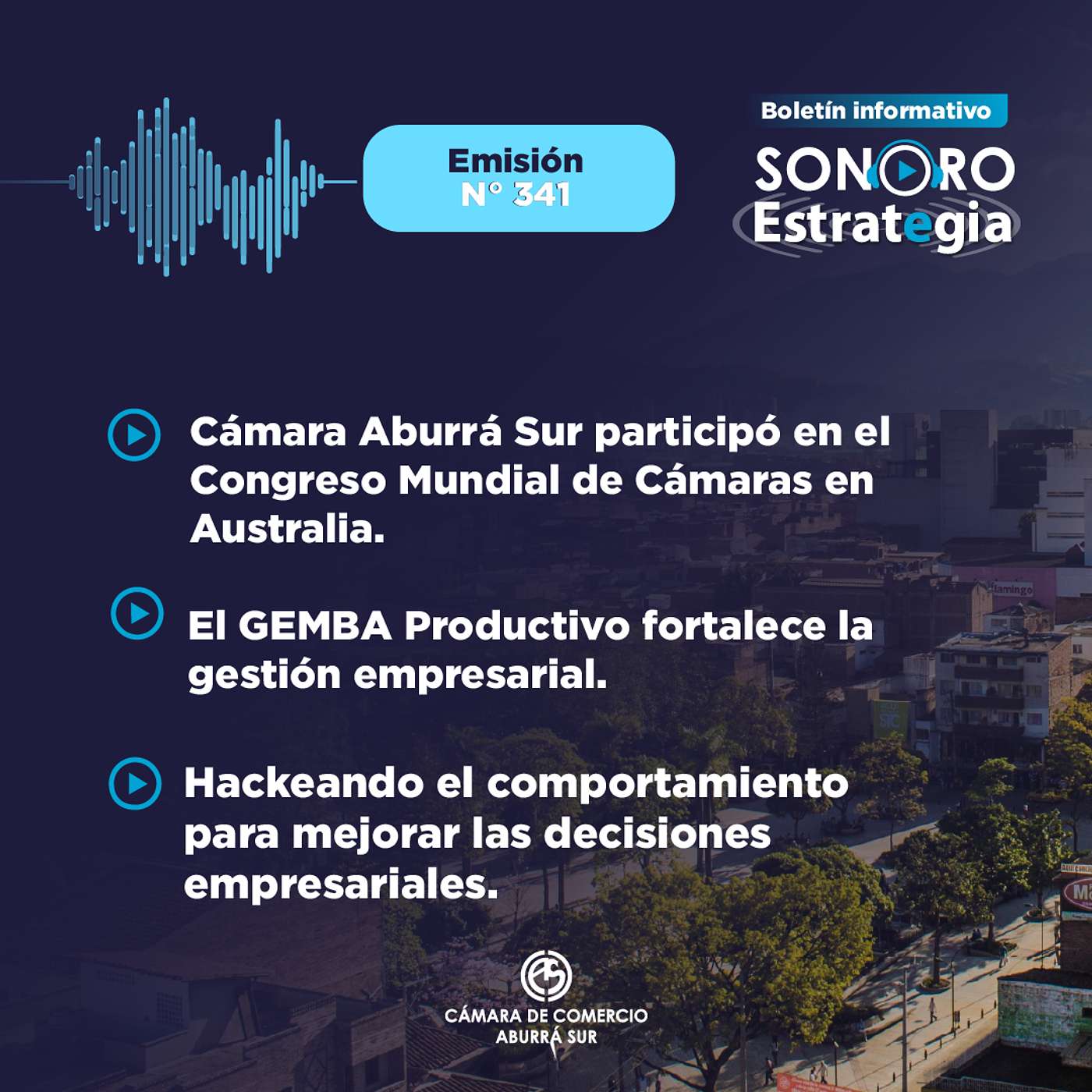 Boletín Sonoro Estrategia N°341 – Septiembre 12 de 2025 episode artwork