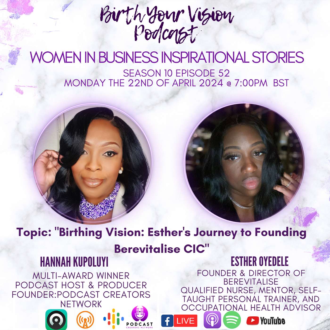 BIRTH YOUR VISION PODCAST