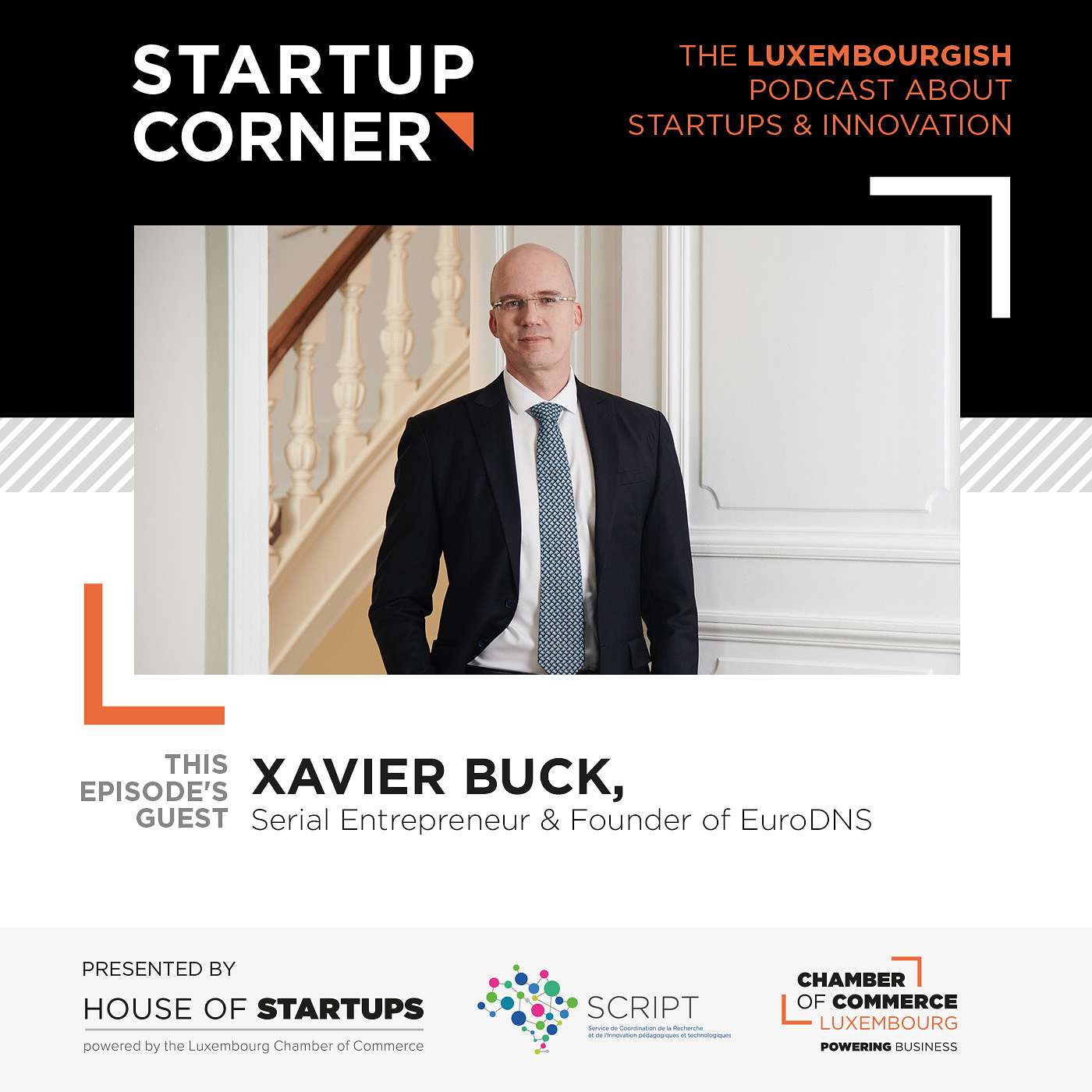 Startup Corner - Xavier Buck - Serial Entrepreneur & Founder of EuroDNS episode artwork